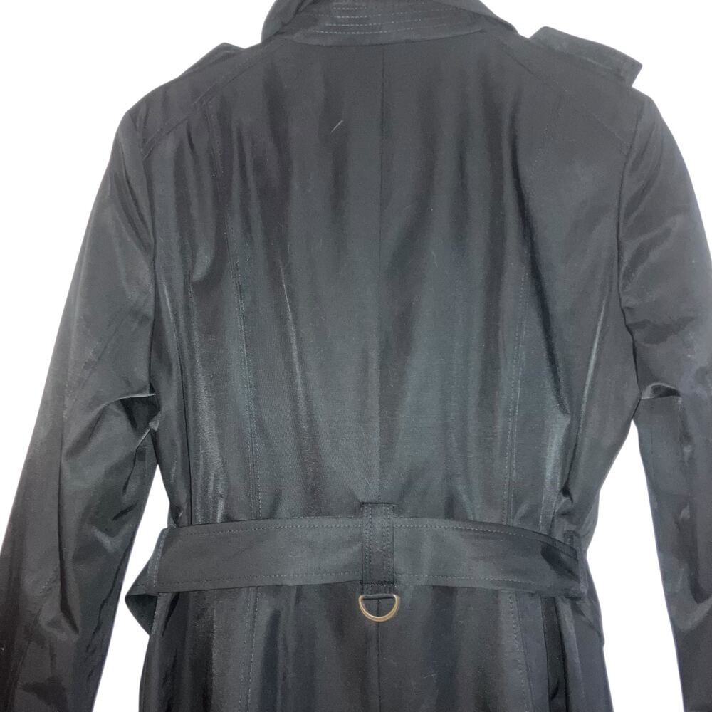 Lauren Ralph Lauren NWT Black Women’s Belted Waterproof Trench-Medium - Picture 8 of 16